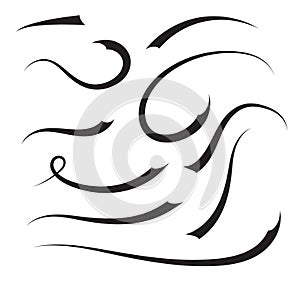 Vector set underline.