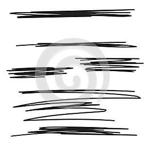 Vector set underline.