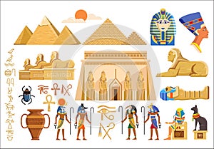 Cultural symbols of ancient Egypt