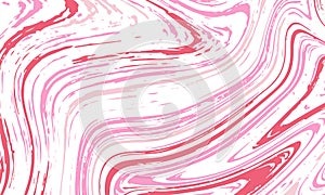 Vector of shades of pink and white background with swirling marble pattern