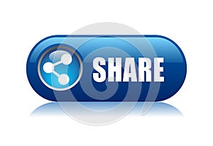 Vector share button