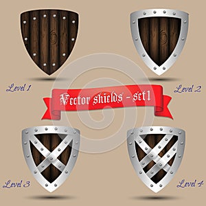 Vector shields - set 1
