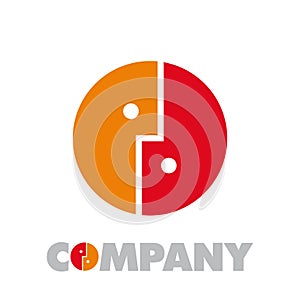 Vector sign double-sided