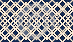 A vector simple grid bicolor pattern