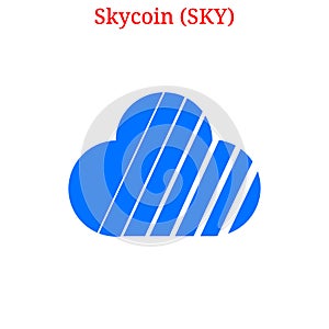 Vector Skycoin (SKY) logo
