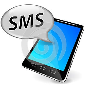 Vector sms on mobile phone