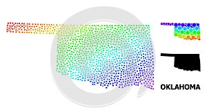 Vector Spectral Pixel Map of Oklahoma State