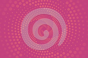 Vector spiral background of dots