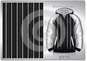 Vector sports shirt background image.White and black antislip steel floor pattern design, illustration, textile background for