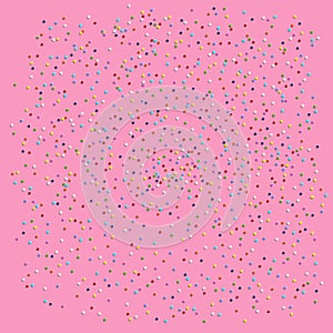Vector sprinkles dots photo