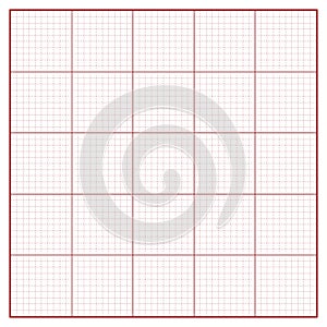 Vector square engineering graph paper