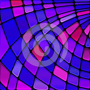 vector stained-glass mosaic background