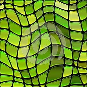 vector stained-glass mosaic background