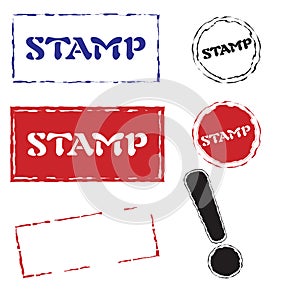 vector stamp