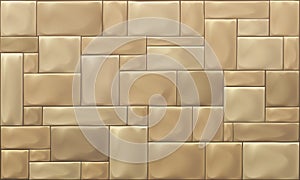 Vector Stone Block Wall