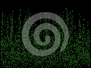 Binary code cyber monday sale background