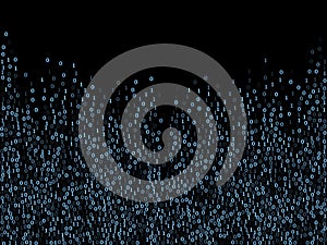 Binary code cyber monday sale background.