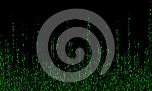 Binary code cyber monday sale background