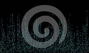 Binary code cyber monday sale background