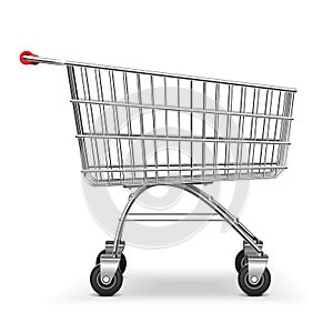 Vector Supermarket Trolley