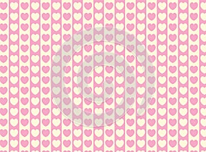 Vector Swatch Heart Striped Fabric Background photo