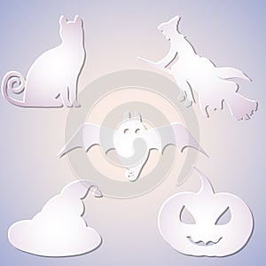 Vector Symbol Set for Halloween