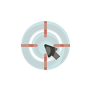 Vector of target icon illustration