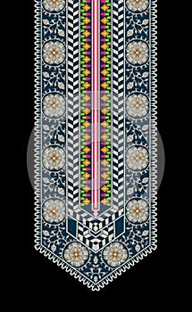 Vector tatreez ornament, traditional Palestinian embroidery pattern