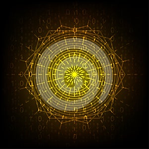 Digital communication internet technology background computer circuit, telecommunication