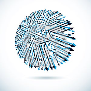 Vector technology cpu design with circular microprocessor scheme.