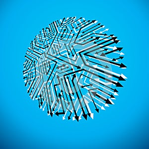 Vector technology cpu design with circular microprocessor scheme