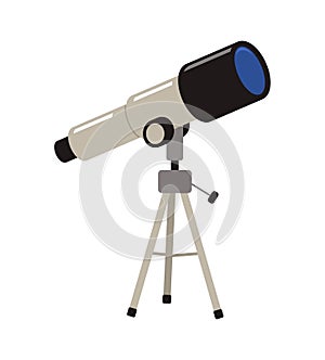 Vector telescope. astronomy instrument