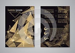 Vector template for brochure