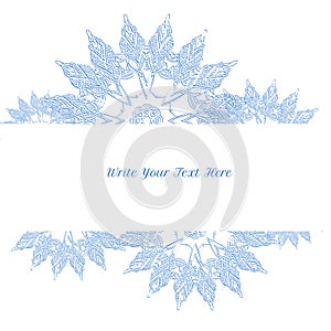 Vector template vintage round pattern