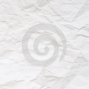 Vector texture of crumpled paper. photo