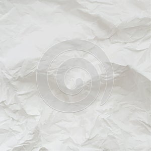 Vector texture of crumpled paper.