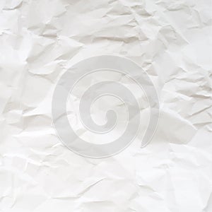 Vector texture of crumpled paper.