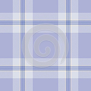 Vector texture textile of plaid seamless fabric with a tartan pattern check background