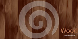 Vector texture wood Background in brown tones