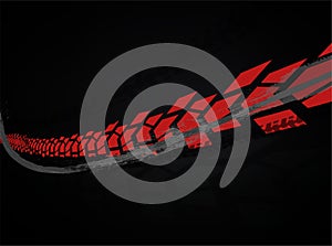 Vector tire background