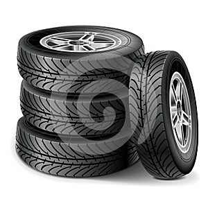 Vector Tire Set