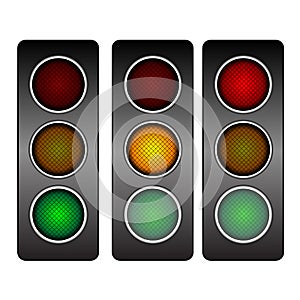Vector traffic light