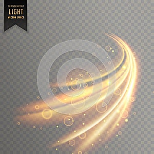 Vector transparent light shimmer effect background