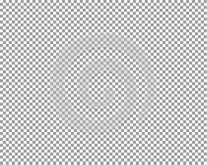 Vector Transparent Seamless Pattern, Monochrome Background Template.