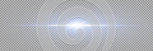 Vector transparent sunlight special lens flare light effect. PNG. Vector illustration