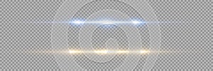 Vector transparent sunlight special lens flare light effect.PNG. Vector illustration