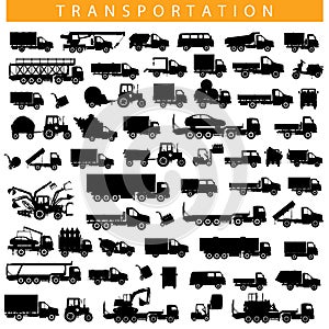 Vector Transportation Pictogram