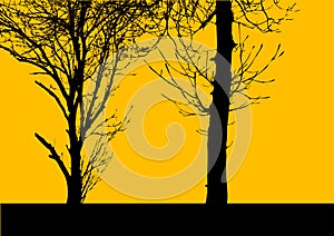 Vector Trees (yellow)