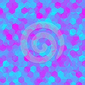 Vector trendy low poly seamless pattern. Camouflage polygonal background