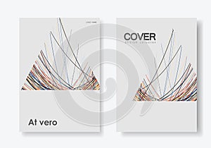 Vector triangle cover background. Abstract geometrical poster. Modern design template with geometric shapes